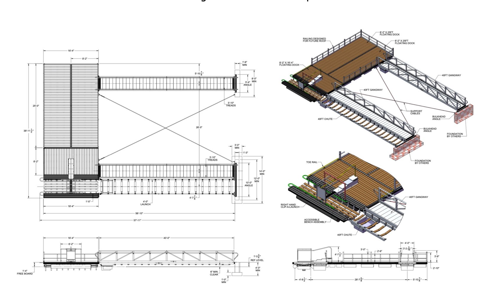 Combination Dock Systems BoardSafe Docks